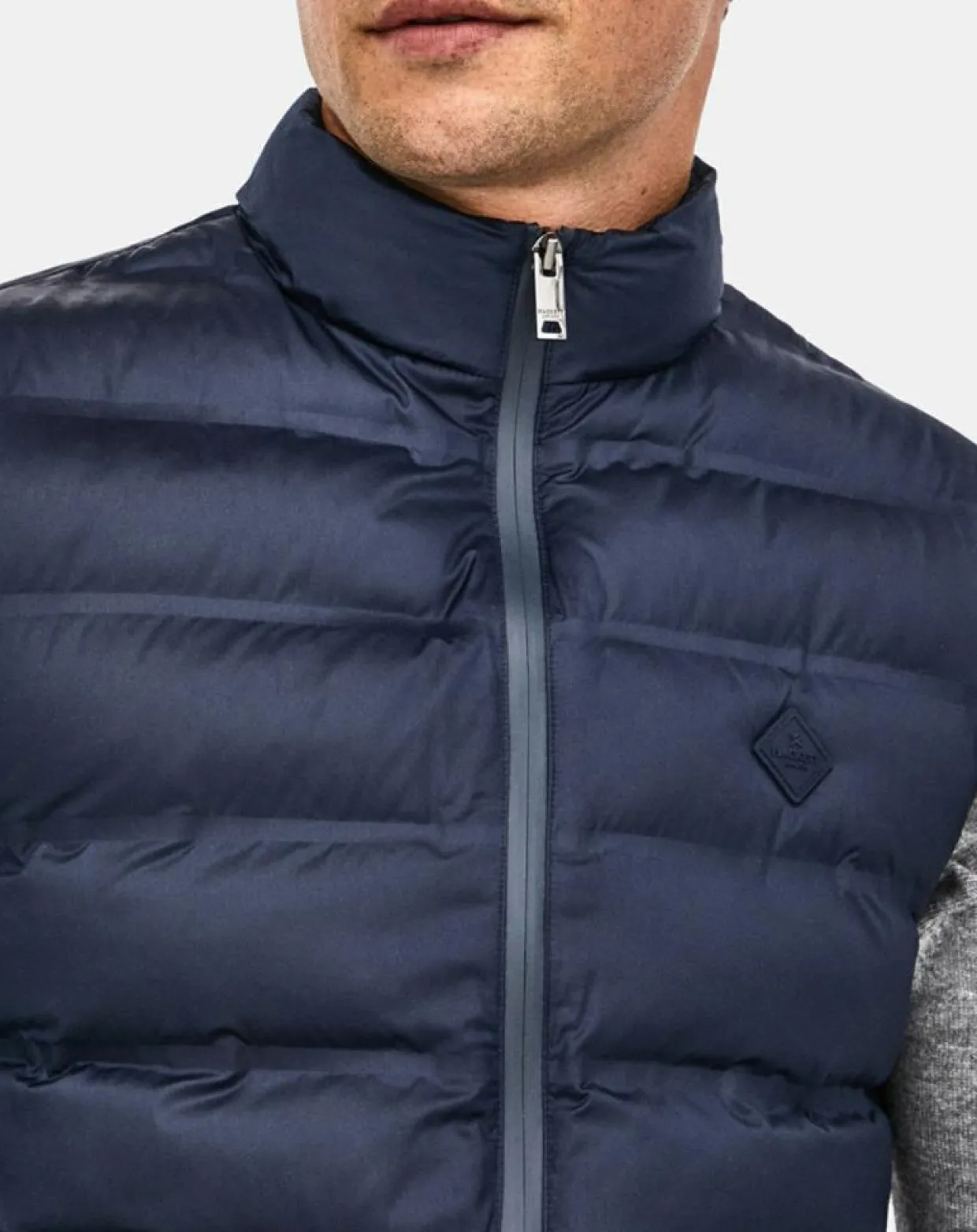 Homme Hackett London Manteaux^Doudoune sans manches unie bleue