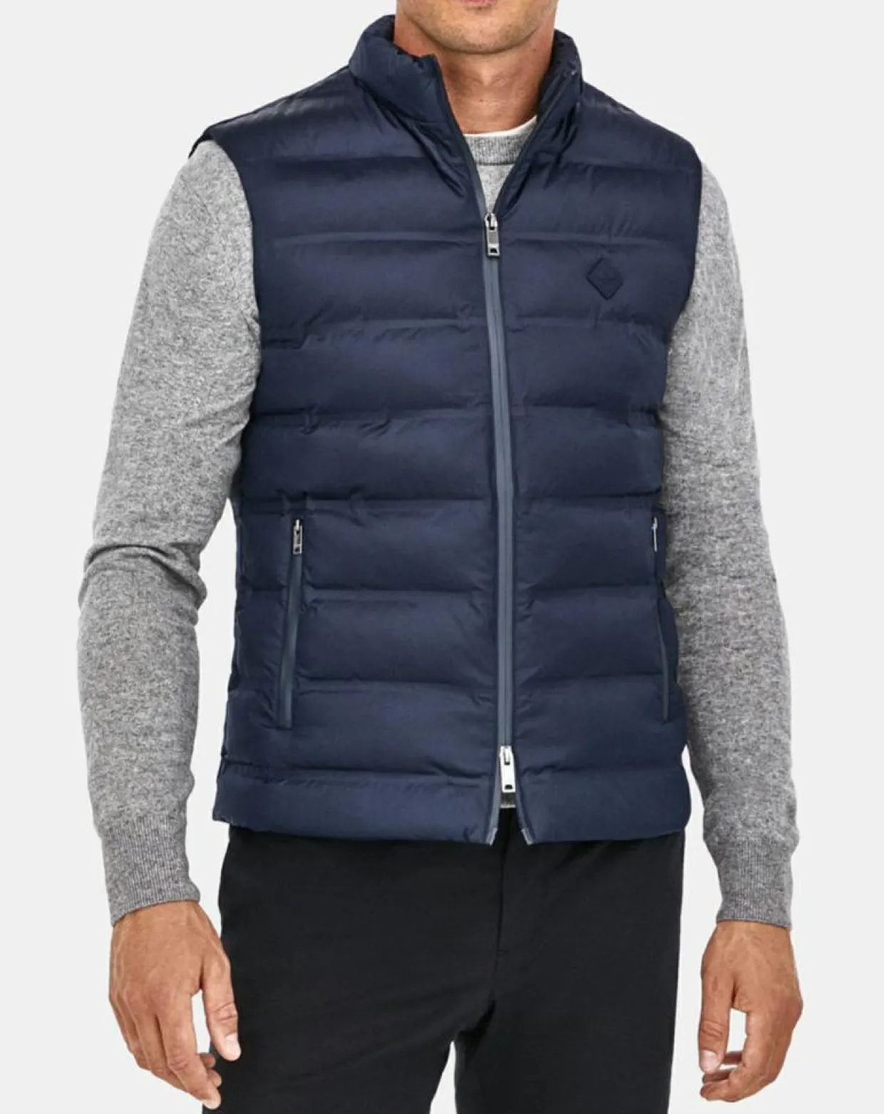 Homme Hackett London Manteaux^Doudoune sans manches unie bleue