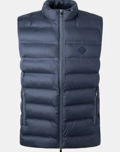 Homme Hackett London Manteaux^Doudoune sans manches unie bleue