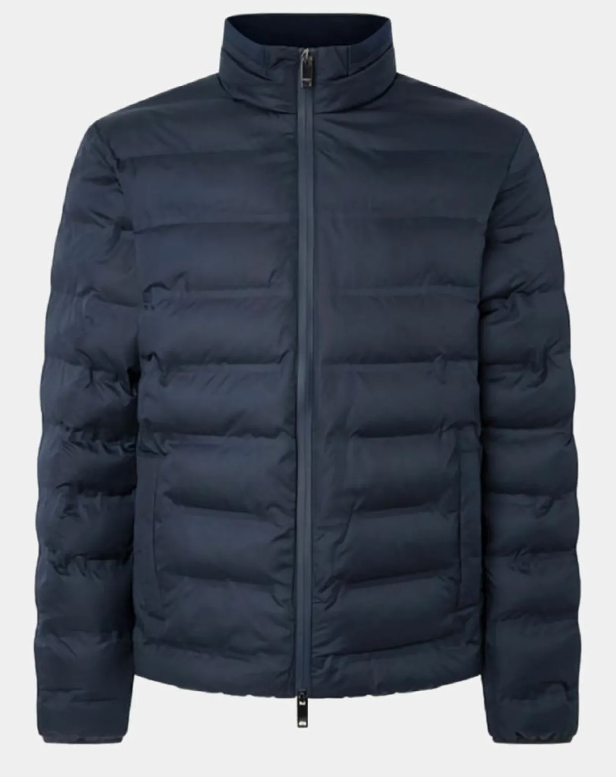 Homme Hackett London Manteaux^Doudoune unie bleu marine