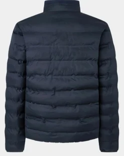 Homme Hackett London Manteaux^Doudoune unie bleu marine