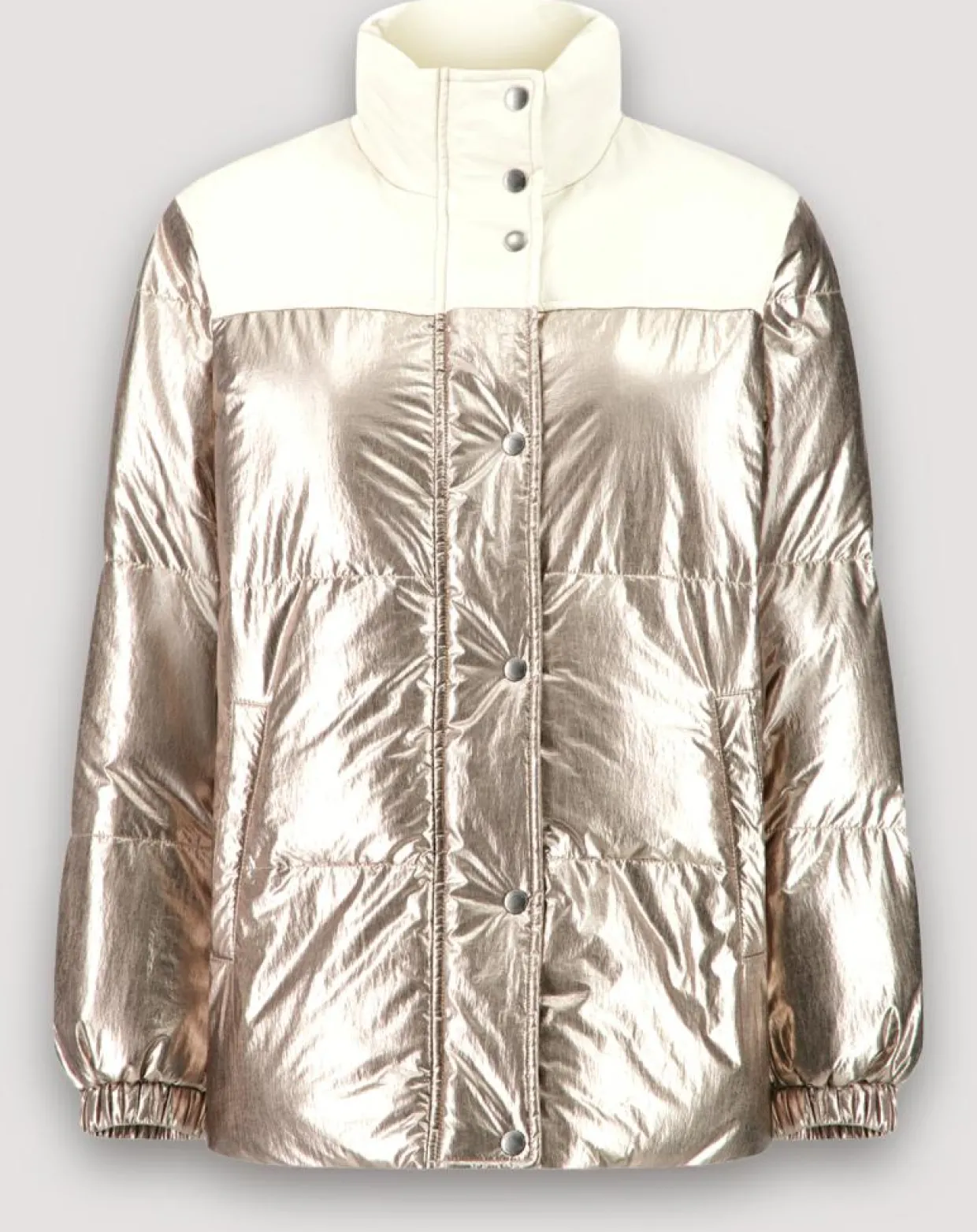 Femme Hartford Manteaux^Doudoune Volfy Foil écru/bronze