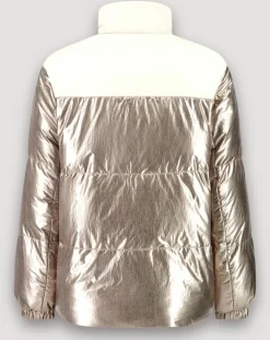 Femme Hartford Manteaux^Doudoune Volfy Foil écru/bronze
