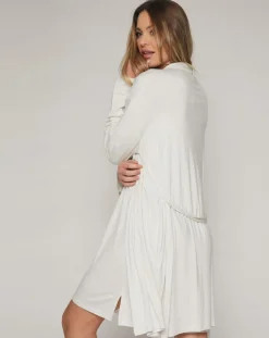 Déshabillé Classic blanc/beige-Mr Wonderful Online