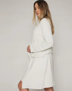 Déshabillé Classic blanc/beige-Mr Wonderful Online