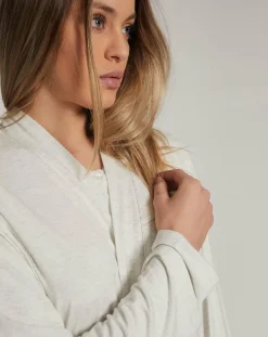 Déshabillé Classic blanc/beige-Mr Wonderful Online