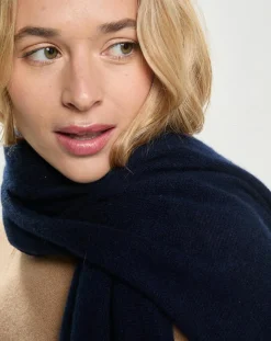Femme Cashmere Tribu Echarpes, Foulards^Echarpe 100% Cachemire Cascade nuit - 110x80 cm