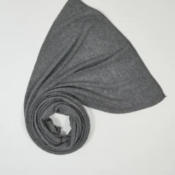 Echarpe 100% Cachemire Cascade grise-Cashmere Tribu Online