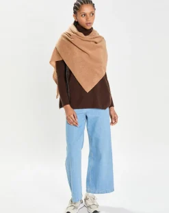 Echarpe 100% Cachemire Cascade mocha-Cashmere Tribu Clearance