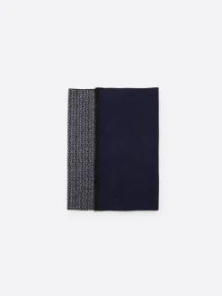 Homme Devred Echarpes, Foulards^Echarpe fantaisie bleu marine - 180x45 cm