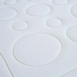Ensemble Tivoli Matelas Mémoire de forme + Sommier Bois blanc/noir - 140x200 cm-Bellecour Online