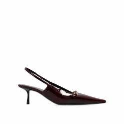 Femme Saint Laurent Escarpins^Escarpins Carine à bride arrière en cuir noirs