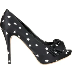 Escarpins étoilés noir/blanc - Talons 12 cm-Dolce & Gabbana New