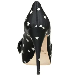Escarpins étoilés noir/blanc - Talons 12 cm-Dolce & Gabbana New