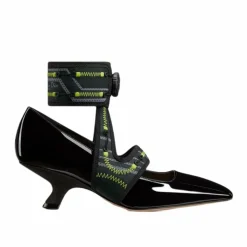 Escarpins en cuir 62-22 noirs-Dior Outlet