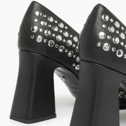 Escarpins en Cuir Honfleur noirs - Talon 8.5 cm-Sonia Rykiel Best