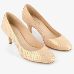 Femme Mellow Yellow Escarpins^Escarpins en Cuir Hullya roses - Talon 7 cm