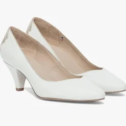Femme Bocage Escarpins^Escarpins en Cuir Izold blancs - Talon 6 cm