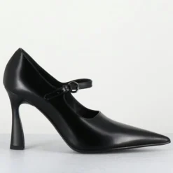 Escarpins en Cuir M6590 noirs - Talon : 9.5 cm-Premiata Online