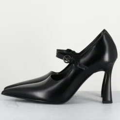 Escarpins en Cuir M6590 noirs - Talon : 9.5 cm-Premiata Online