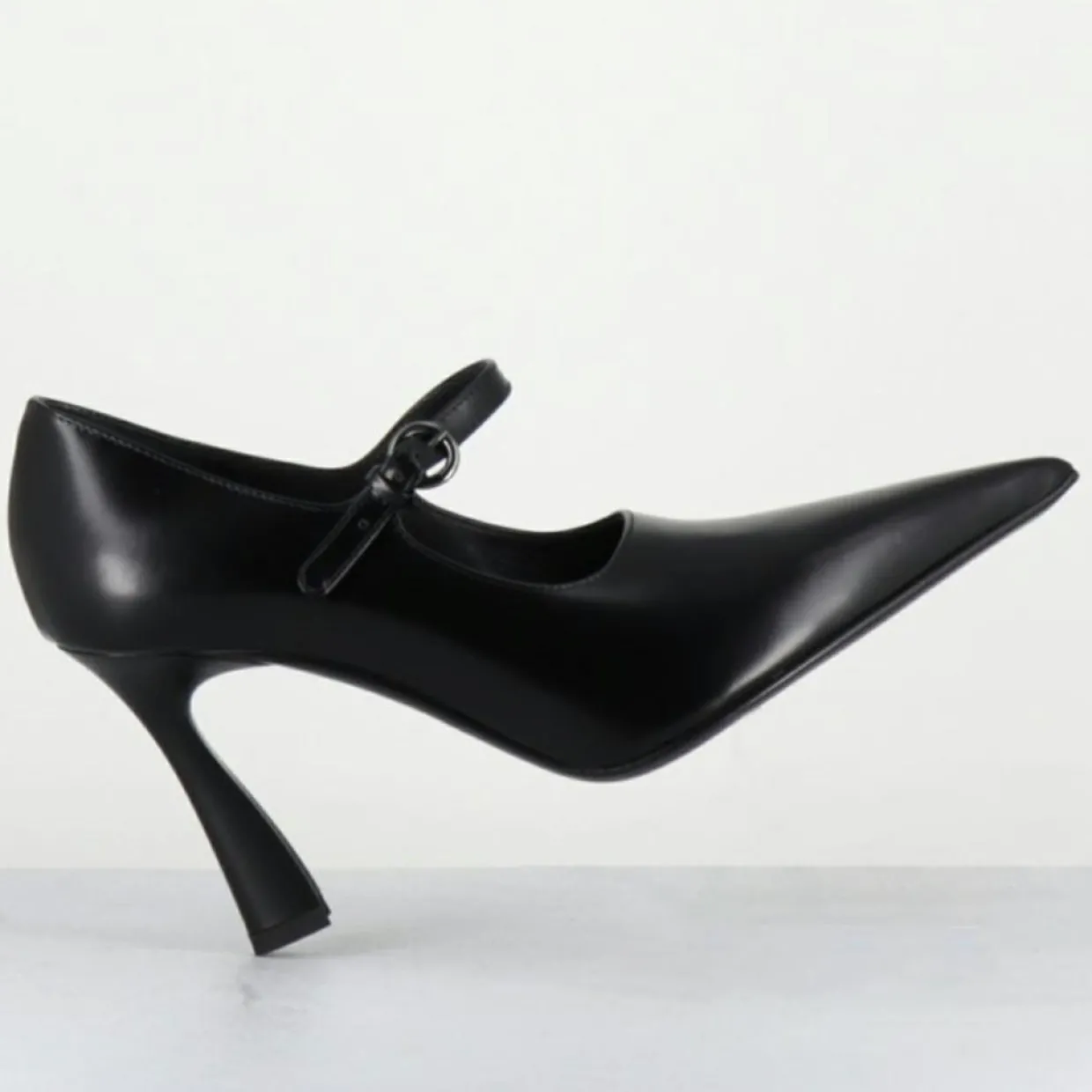 Escarpins en Cuir M6590 noirs - Talon : 9.5 cm-Premiata Online