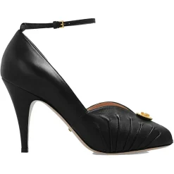 Femme Gucci Escarpins^Escarpins en Cuir noirs - Talon 10 cm
