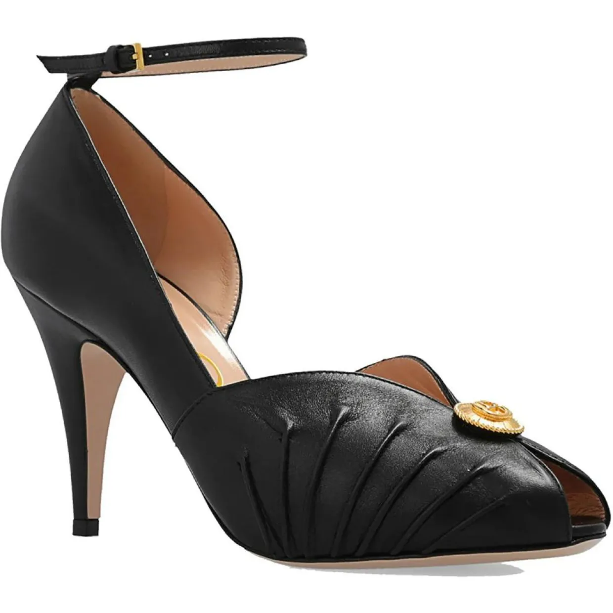 Femme Gucci Escarpins^Escarpins en Cuir noirs - Talon 10 cm