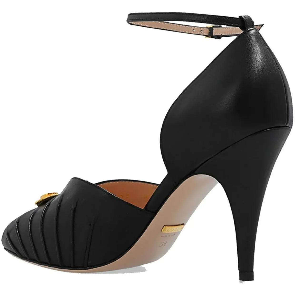 Femme Gucci Escarpins^Escarpins en Cuir noirs - Talon 10 cm