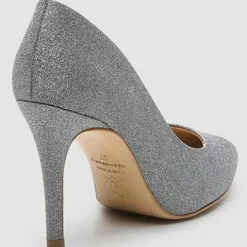 Femme Cosmoparis Escarpins^Escarpins Makea argentés - Talon 8 cm