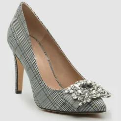 Escarpins Manifika noirs - Talon 9 cm-Cosmoparis New