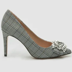 Escarpins Manifika noirs - Talon 9 cm-Cosmoparis New