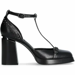 Escarpins Nana en Cuir noirs-Liu-Jo Discount