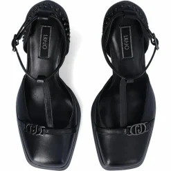 Escarpins Nana en Cuir noirs-Liu-Jo Discount
