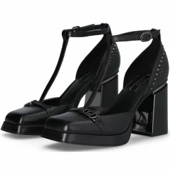 Escarpins Nana en Cuir noirs-Liu-Jo Discount