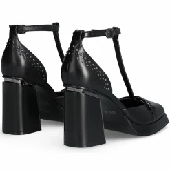 Escarpins Nana en Cuir noirs-Liu-Jo Discount
