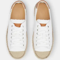 Espadrilles en Cuir Danny blanches-JW Anderson Clearance