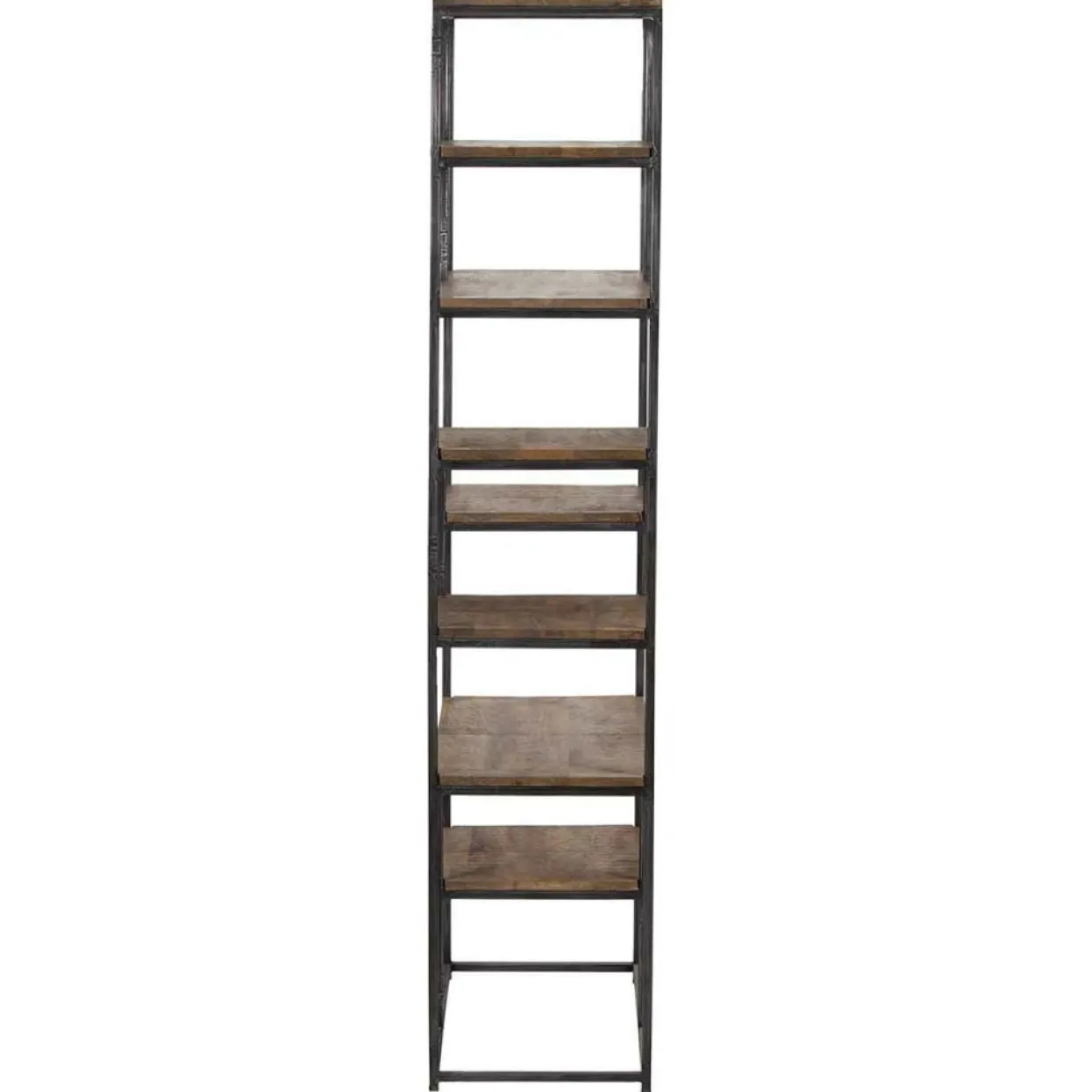 Etagere 7 niveaux manguier stockholm naturel ciré - 70x35x170 cm-Bois & Chiffons Clearance