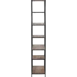 Bois & Chiffons Etagères^Etagère 6 niveaux manguier stockholm naturel ciré - 84x35x188 cm