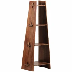 Bois & Chiffons Etagères^Etagère escalier marron - 48x35x137 cm