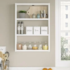Wooden Art Etagères^Etagère murale PR1 blanche - 43.2x60x9 cm