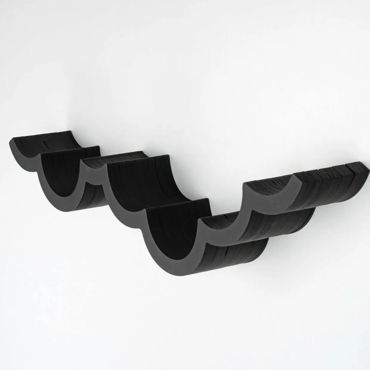 Etagère papier toilette wc018 noire - 62x9x16 cm-Homitis Online