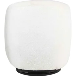 Bois & Chiffons Fauteuils^Fauteuil pivotant gubi blanc - 74x74x79 cm