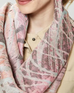 Foulard en Coton Cabaret rose - 60x200 cm-Petrusse Best
