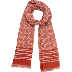 Femme Petrusse Echarpes, Foulards^Foulard Escale orange - 70x180 cm