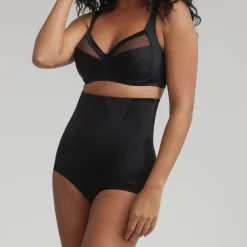 Gaine serre-taille Perfect Silhouette noire-Playtex Outlet