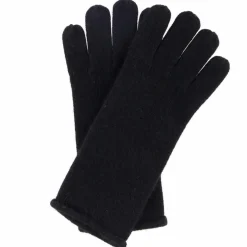 Femme Miss Cashmere Gants, Moufles^Gants 100% Cachemire John noir