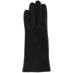 Gants en Cuir d'Agneau doublure Laine Victoire noirs-Maison Fabre Best