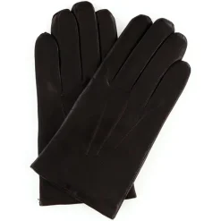 Homme Maison Fabre Gants, Moufles^Gants en Cuir d'Agneau doublure Laine Heritage Rivoli moca