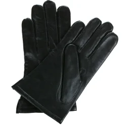 Gants en Cuir d'Agneau doublure maille noirs-Georges morand Online