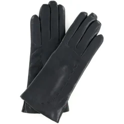 Femme Maison Fabre Gants, Moufles^Gants en Cuir d'Agneau doublure Laine Mila fer